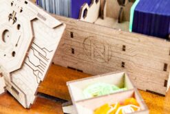 Organizer accessory Android Netrunner Deck and Token holder The Dicetroyers