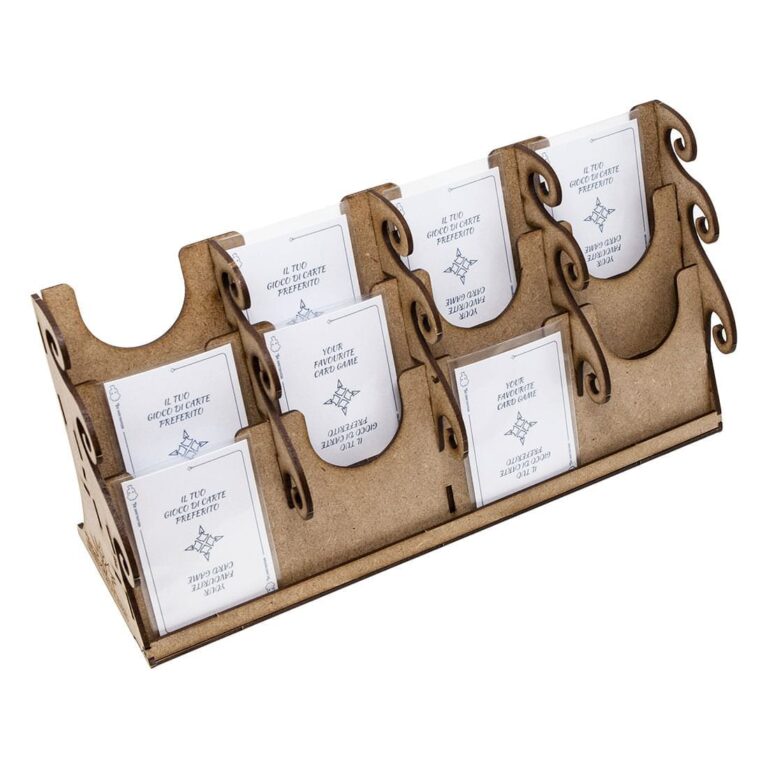 12 cards stand, accessory for board and card games The Dicetroyers