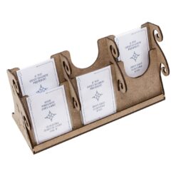 6 Cards stand The Dicetroyers