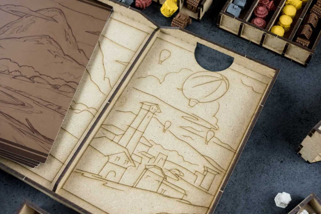 Organizer for Tapestry board game The Dicetroyers