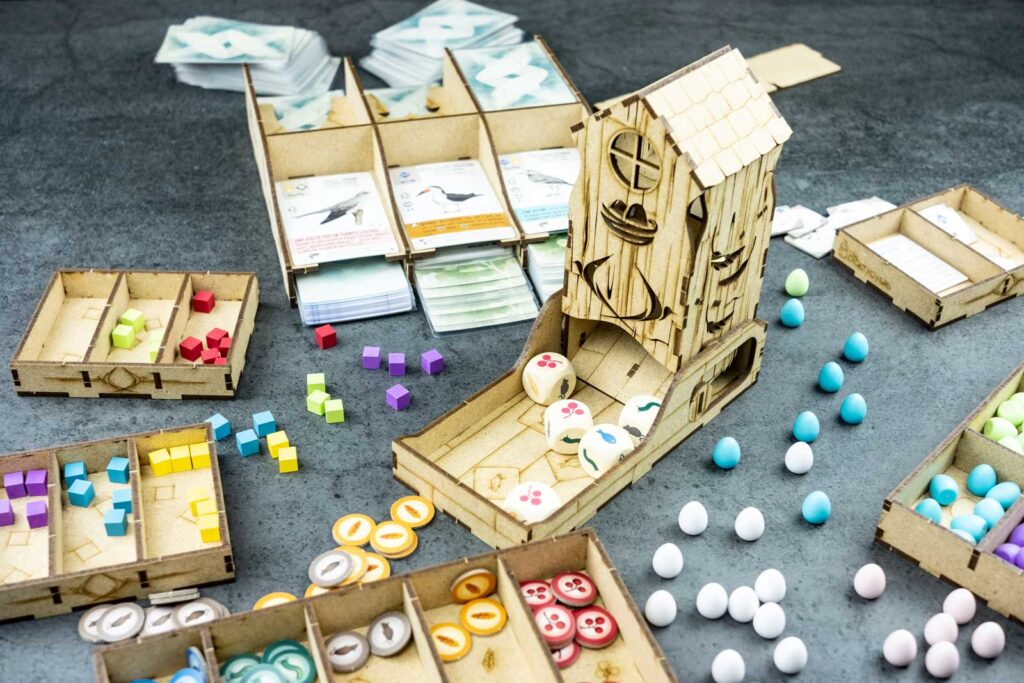Dice Tower compatible with Wingspan The Dicetroyers