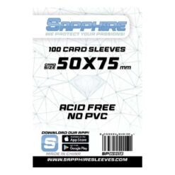 Bustine Sapphire White (50x75mm - pacco da 100 bustine)
