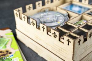 Organizer Lifted Base for Viscounts of the West Kingdom with Tomesaga exp The Dicetroyers
