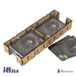 The Puzzle Scratch Long universal organizer tray system for standard sized cards The Dicetroyers