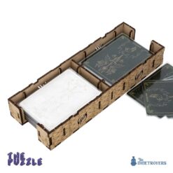 The Puzzle Scratch Long universal organizer tray system for standard sized cards The Dicetroyers