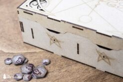 Accessory Organizer Deck holder box Arkham Horror LCG Storage System The Dicetroyers