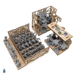 Board Game Insert Organizer Massive Darkness 2 Hellscape The Dicetroyers