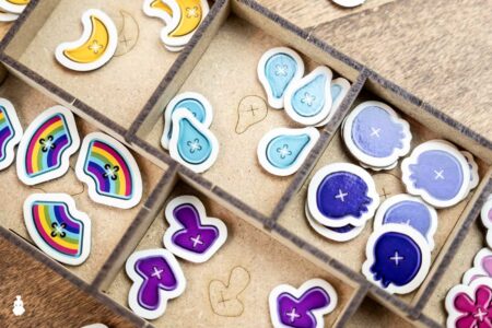 Board Game Insert Organizer Calico The Dicetroyers