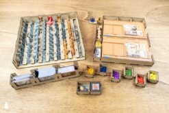 Board Game Insert Organizer Zombicide Undead or Alive The Dicetroyers