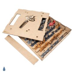 Board Game Insert Organizer Zombicide Undead or Alive The Dicetroyers