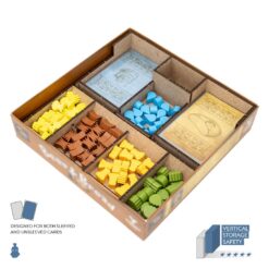 Board Game Insert Organizer Beer and Bread The Dicetroyers