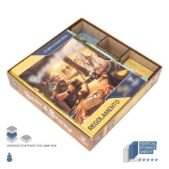 Board Game Insert Organizer Beer and Bread The Dicetroyers