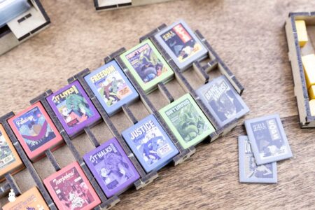 Board Game Insert Organizer Age of Comics The Golden Years The Dicetroyers