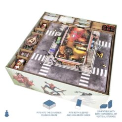 Board Game Insert Organizer Marvel Zombies A Zombicide Game The Dicetroyers