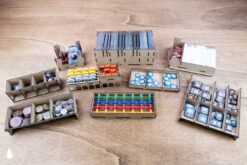 Board Game Insert Organizer 7 Wonders All In The Dicetroyers