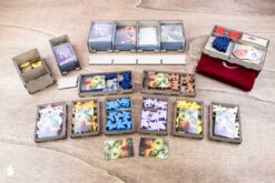 Board Game Insert Organizer Everdell Mistwood Newleaf expansions The Dicetroyers