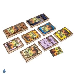 Board Game Insert Organizer Everdell Mistwood Newleaf expansions The Dicetroyers