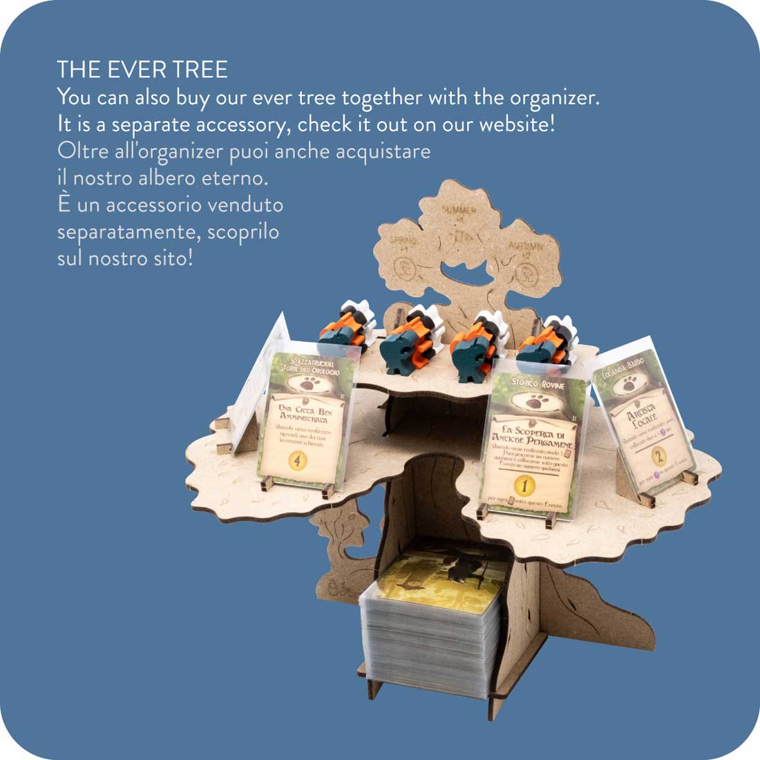 Board Game Insert Organizer Everdell Mistwood Newleaf expansions The Dicetroyers Board Game Insert Organizer Everdell Mistwood Newleaf expansions The Dicetroyers