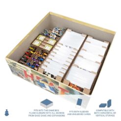 Board Game Insert Organizer Heat Pedal to the metal All In The Dicetroyers