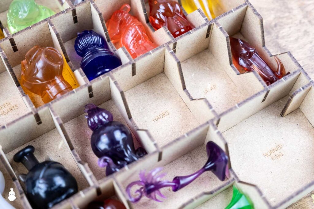 Board Game Insert Organizer Disney Villainous The Big Bad Box The Dicetroyers.