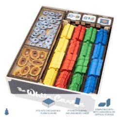 Board Game Insert Organizer The White Castle with Matcha exp The Dicetroyers.