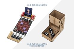 One Card Dungeon + Dice Tower Bundle The Dicetroyers.