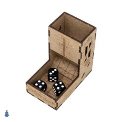 Board Game Accessory One Card Dungeon Dice Tower The Dicetroyers.