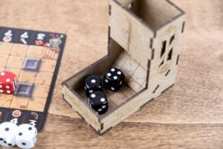 Board Game Accessory One Card Dungeon Dice Tower The Dicetroyers.