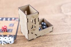 Board Game Accessory One Card Dungeon Dice Tower The Dicetroyers.
