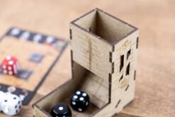 Board Game Accessory One Card Dungeon Dice Tower The Dicetroyers.