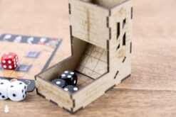 Board Game Accessory One Card Dungeon Dice Tower The Dicetroyers.