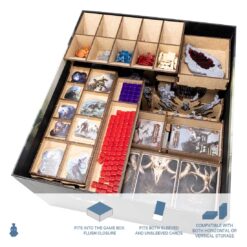Board Game Insert Organizer Tainted Grail Kings of Ruin The Dicetroyers.