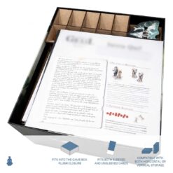 Board Game Insert Organizer Tainted Grail Kings of Ruin The Dicetroyers.