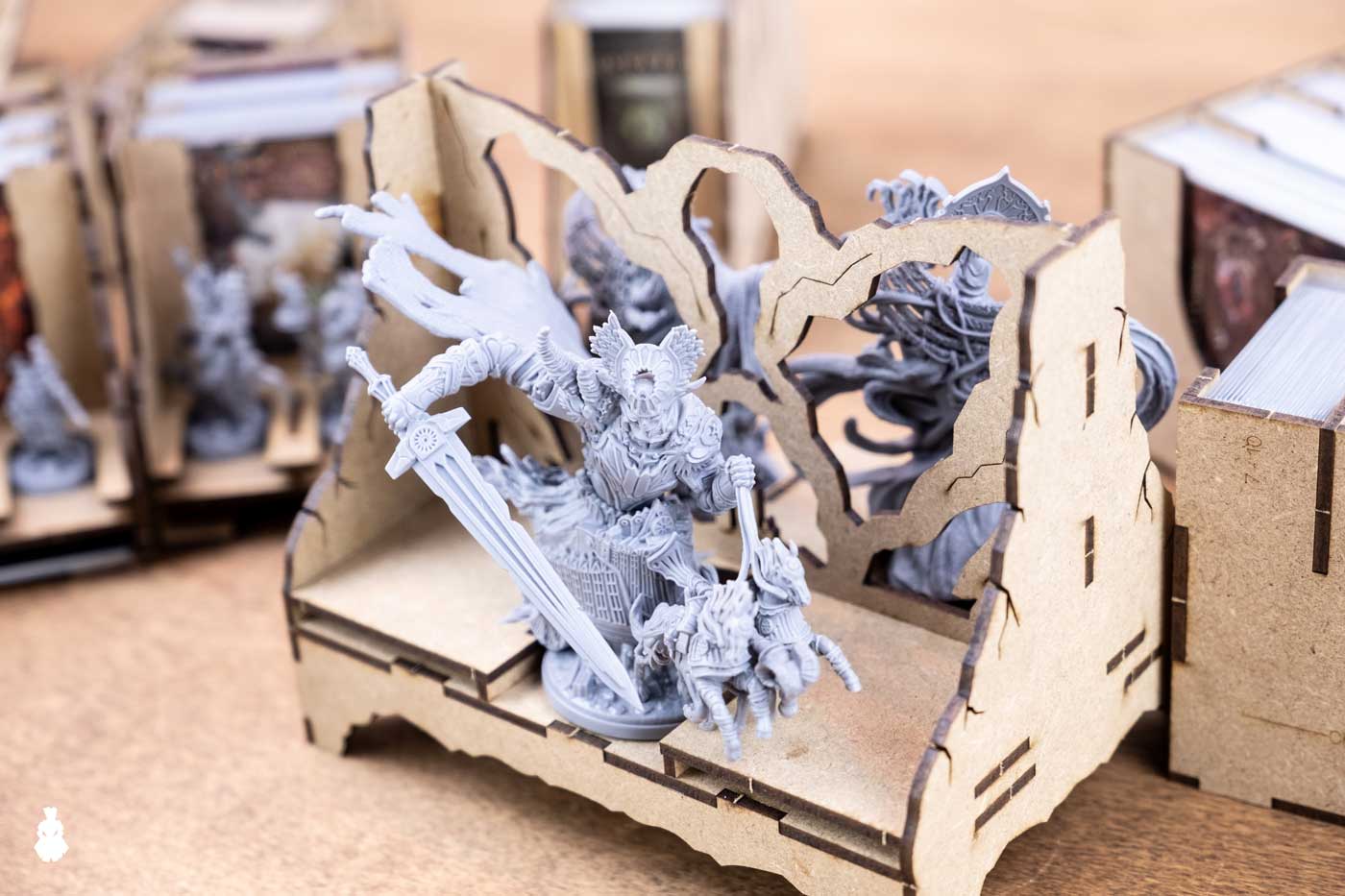Board Game Insert Organizer Tainted Grail Kings of Ruin The Dicetroyers. Board Game Insert Organizer Tainted Grail Kings of Ruin The Dicetroyers.