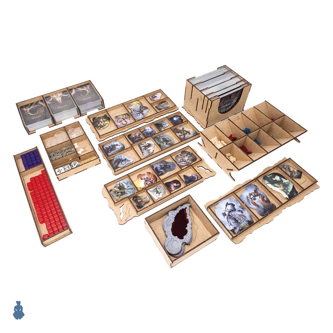 Board Game Insert Organizer Tainted Grail Kings of Ruin The Dicetroyers. Board Game Insert Organizer Tainted Grail Kings of Ruin The Dicetroyers.